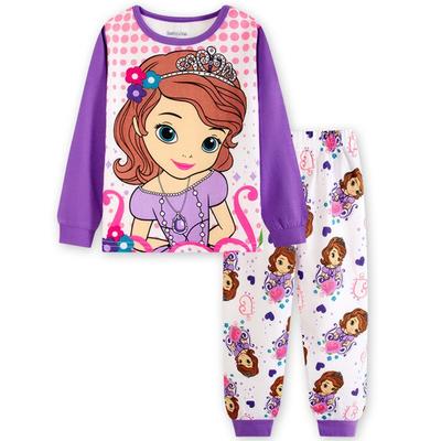 Sofia pajamas Children sleeping clothes set for 2-8 years
