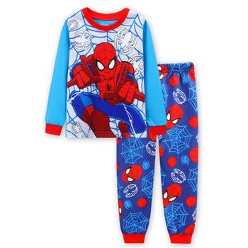 2018 spiderman children clothing  kids clothes pajamas sets