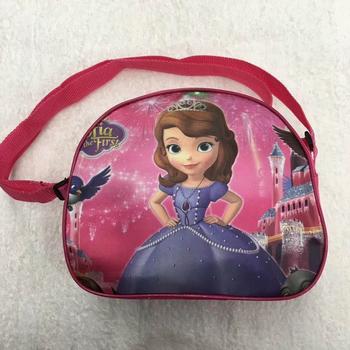 Cute Kids Frozen sofia School bags Cartoon Iron Man messenger Bags Minnie Character side pack