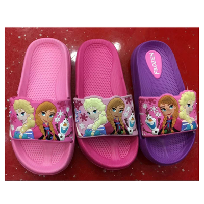 Children Frozen sofia Rubber shoes Cartoon Peppa Pig Hello Kitty slippers Batman car Summer shoes Kids Mickey shower slippers