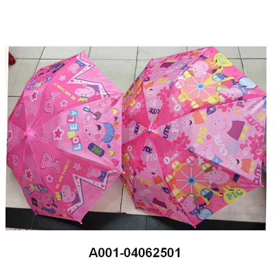 Cartoon paw patrol car spiderman umbrella Kids cute Frozen sofia Hello kitty umbrellas two Folding Mickey and Minnie Umbrellas