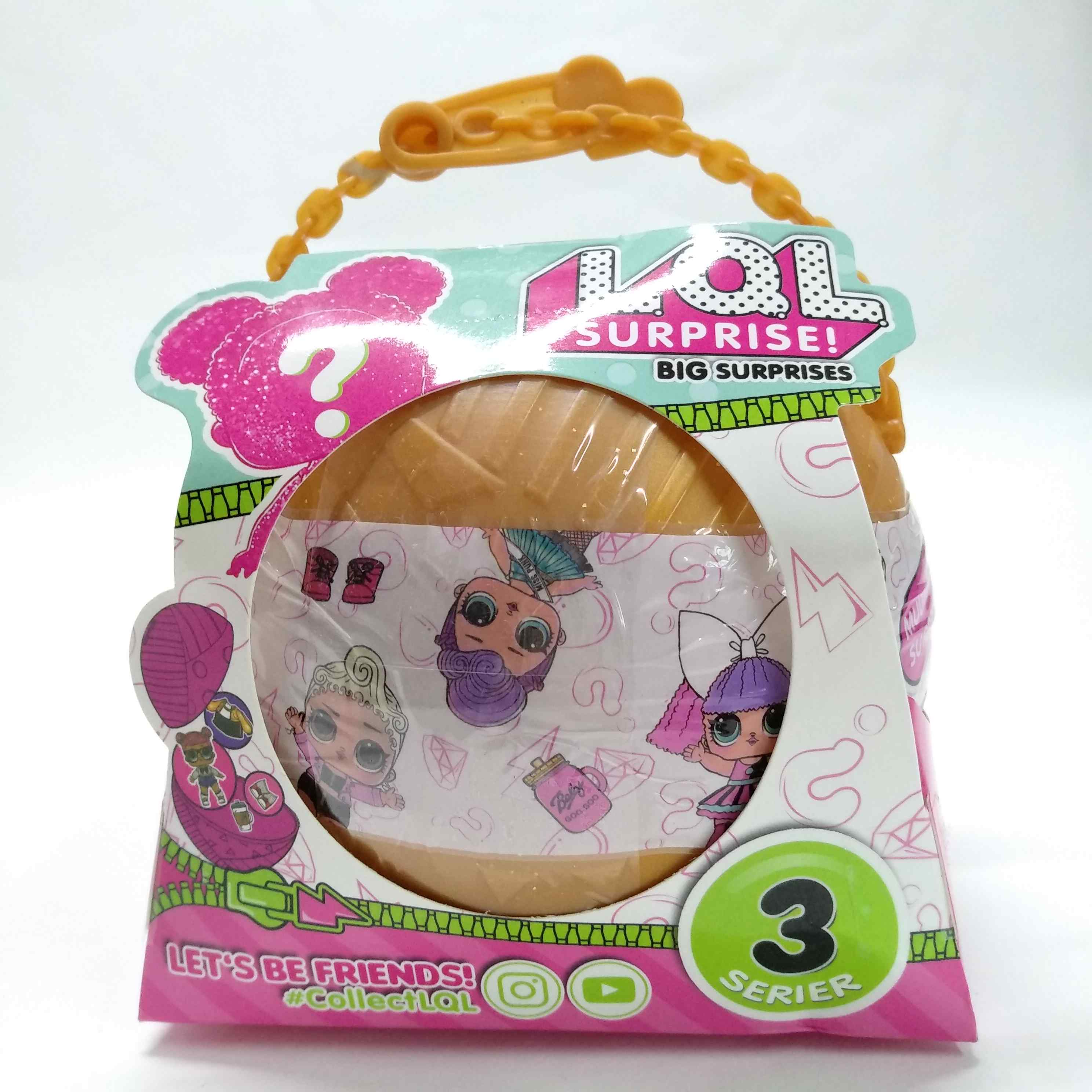 lol surprise confetti pop Dolls in Ball Toys 3 Series Baby Tear wave2 pop