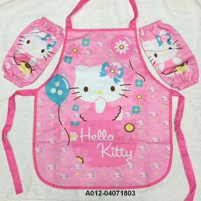 Hello Kitty apron for kids anime kids apron set trade assurance payment