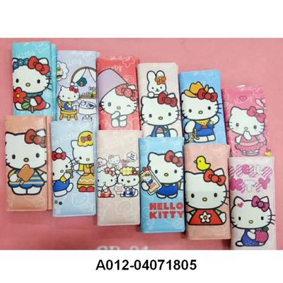 2018 New style folding wallet Grils wallet with pattern of Hello Kitty