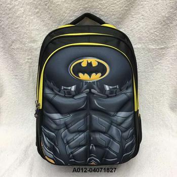 Superman school bags Kids 2018 satchel bag for wholesale